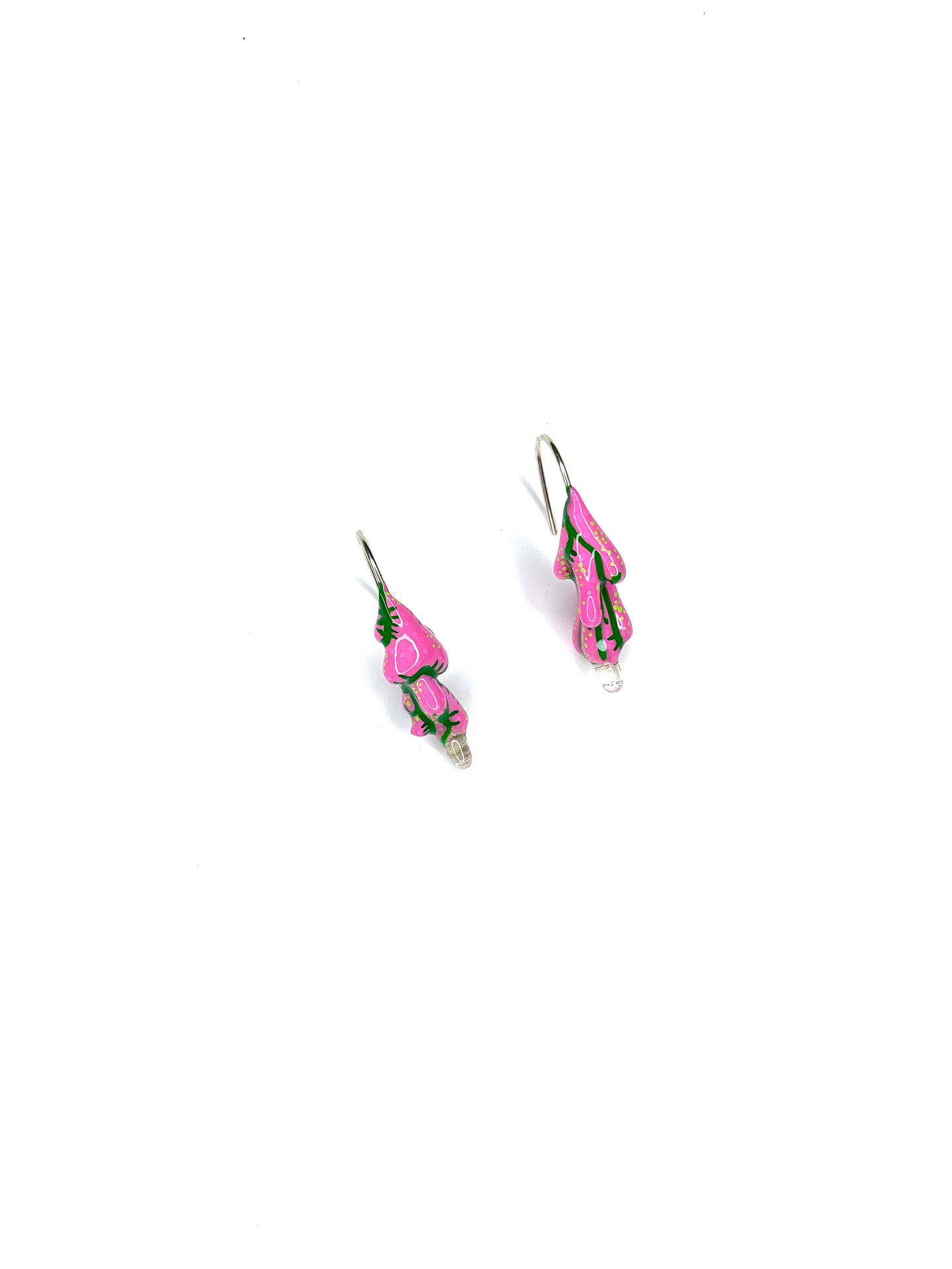HABITAT Earrings Illusions Pink Green