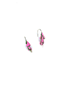 HABITAT Earrings Illusions Pink Green