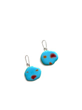 Load image into Gallery viewer, Memoria Doble Earrings Green Blue